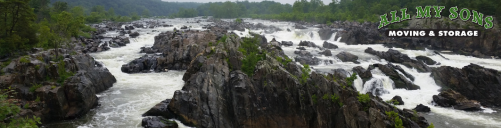 flowing river near mechanicsville, virginia