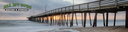 virginia beach pier at sunrise