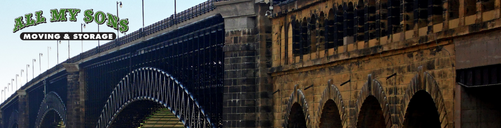 historic eads bridge over the mississippi river in st. louis