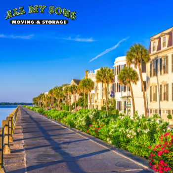 The Battery in Charleston, South Carolina.