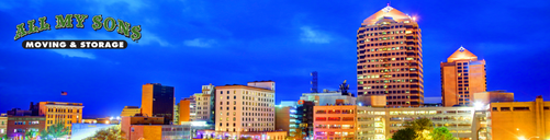 albuquerque skyline at night