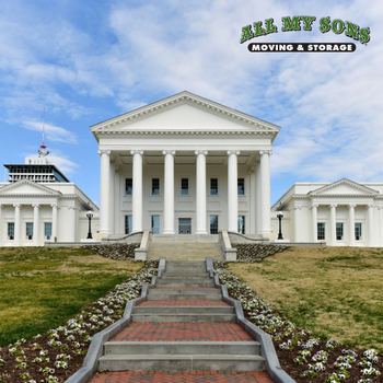 virginia state capitol building in richmond